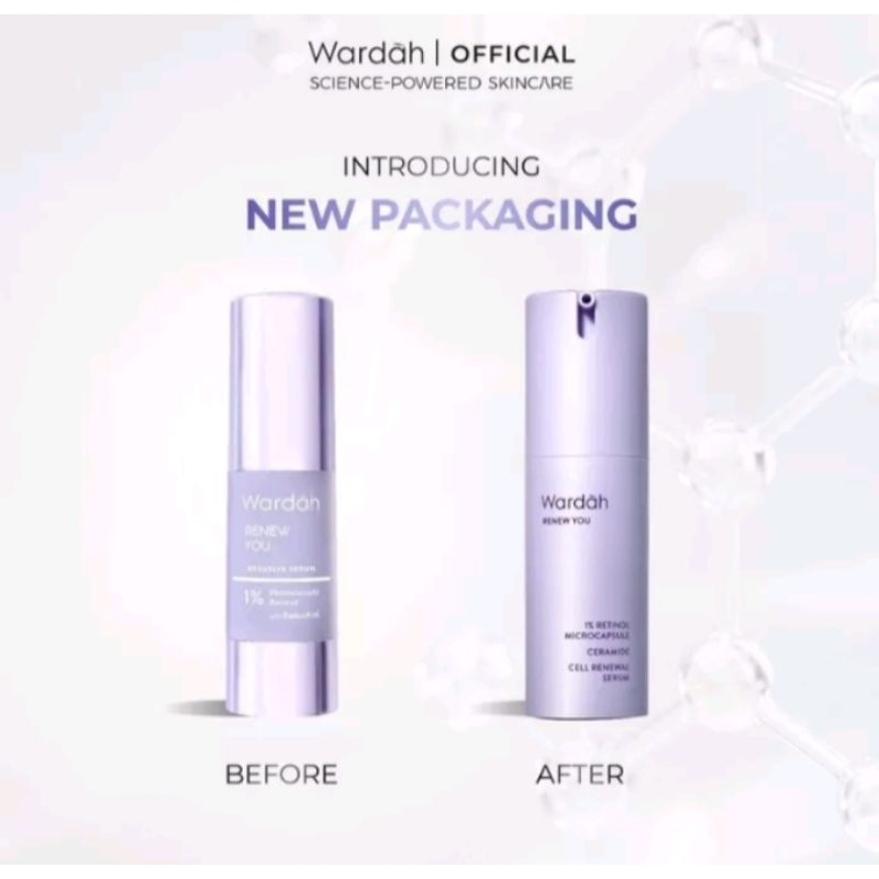 Wardah renew you anti aging intensive serum / serum retinol