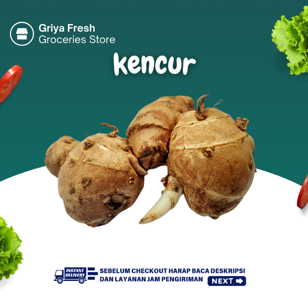 

Kencur Fresh 100 gr - Kirim Instant