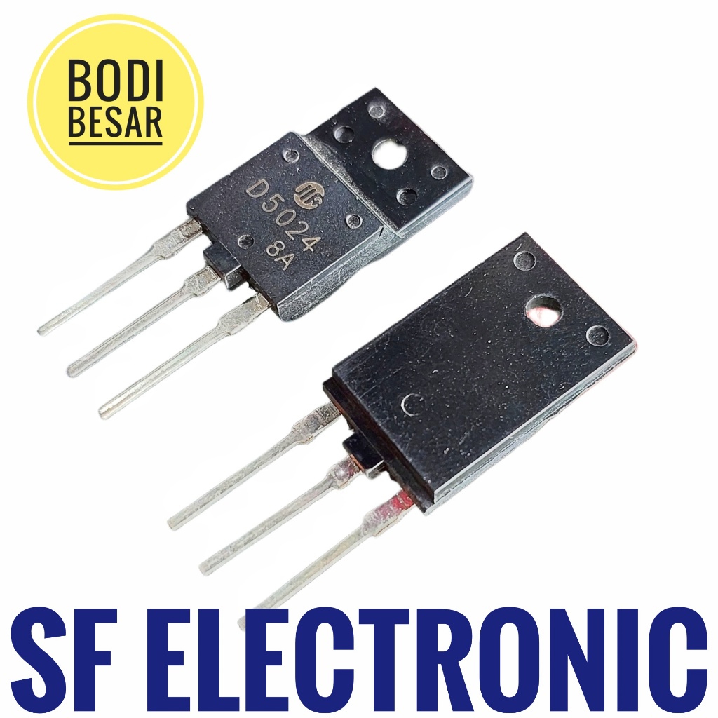 Transistor TR D5024 Horizontal TV Bodi Besar