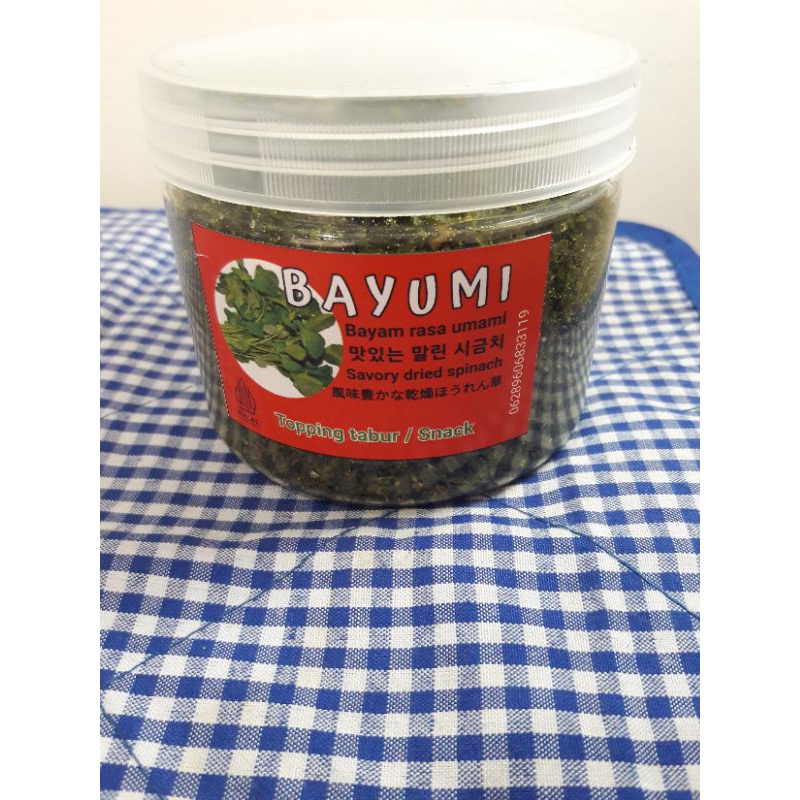 

Topping tabur bayam rasa umami BAYUMI