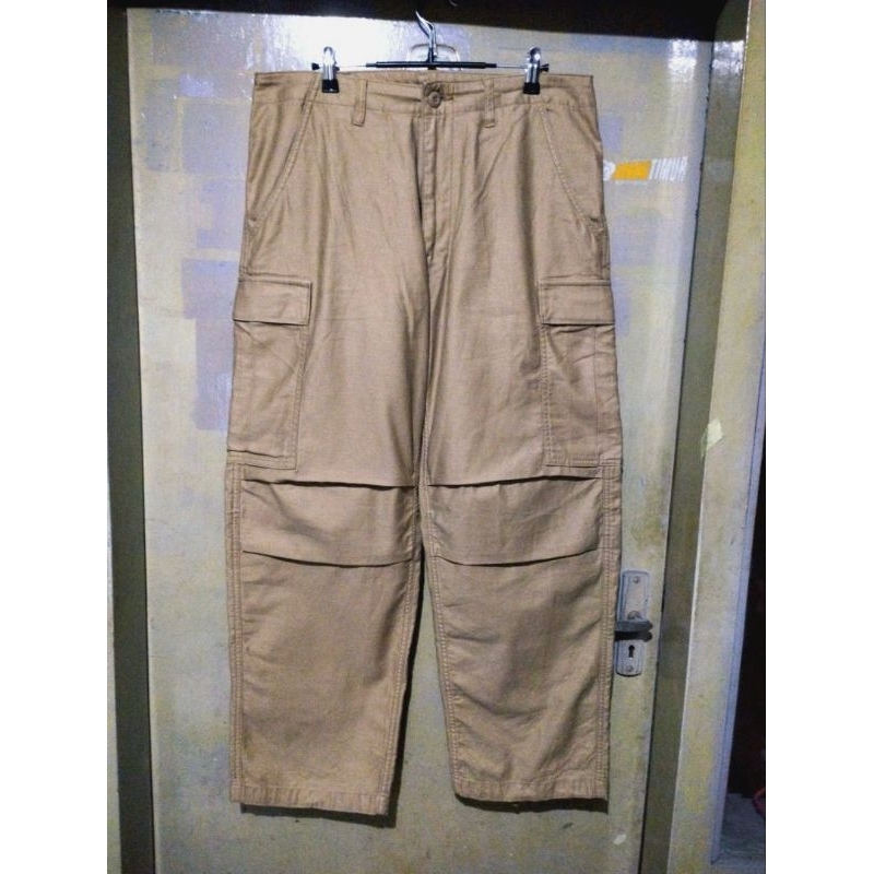 Celana panjang Cargo pants casual by Alpha industries® original loose fit