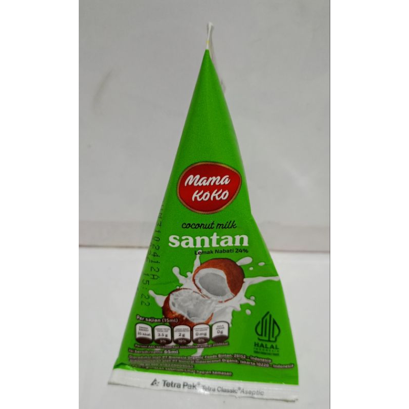 

(INSTANT & SAMEDAY) MAMA KOKO Santan Cair 65 ml