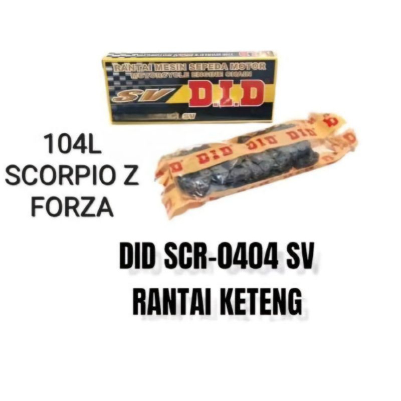 RANTAI KETENG TIMING SCORPIO Z FORZA MERK DID