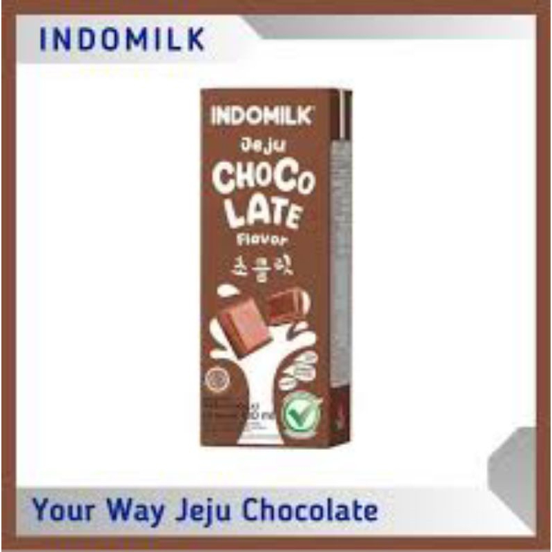 

INDOMILK Chocolate Susu Coklat UHT Kotak 180 ml