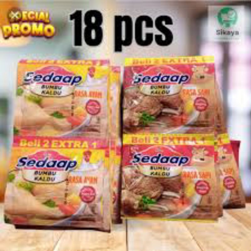 

Jual Bumbu Kaldu Sedap ayam 1 renceng isi 18 pcs | Shopee Indonesia