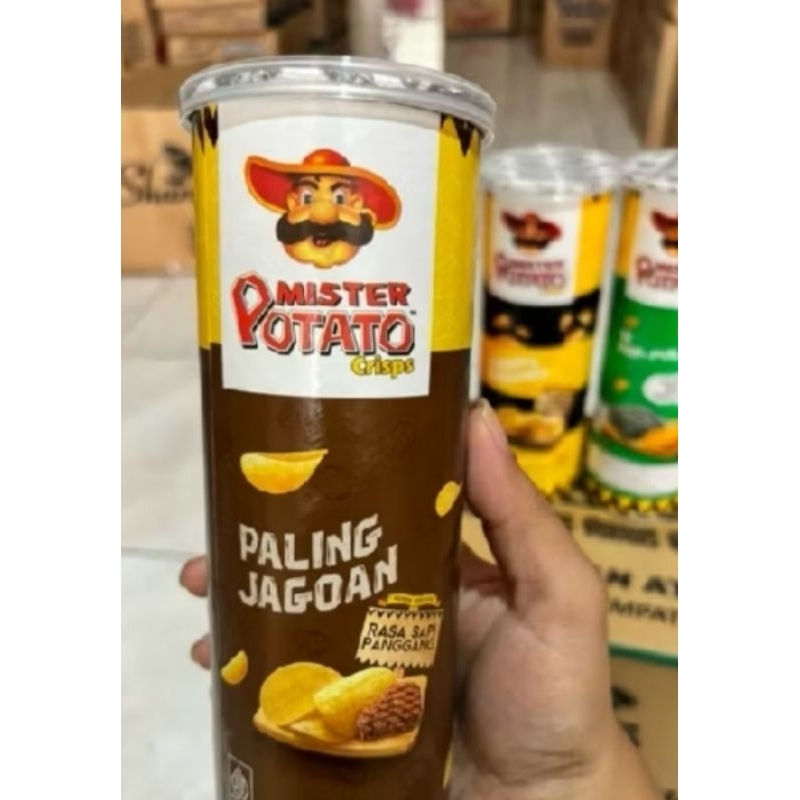 

Mister Potato / Mr Potato Kripik Kentang 80 gram Rasa Sapi Panggang