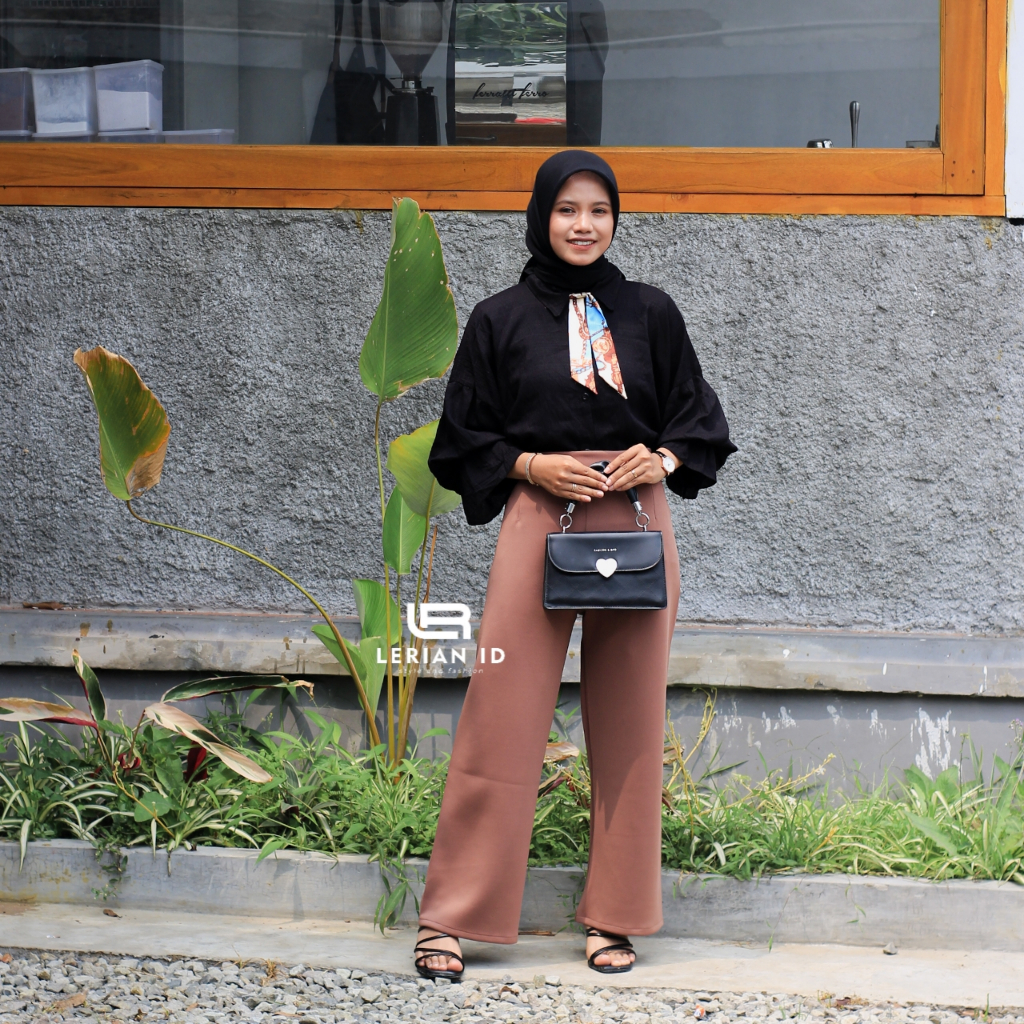 Celana Kulot Celana Panst  OOTD Scuba Premium All Size