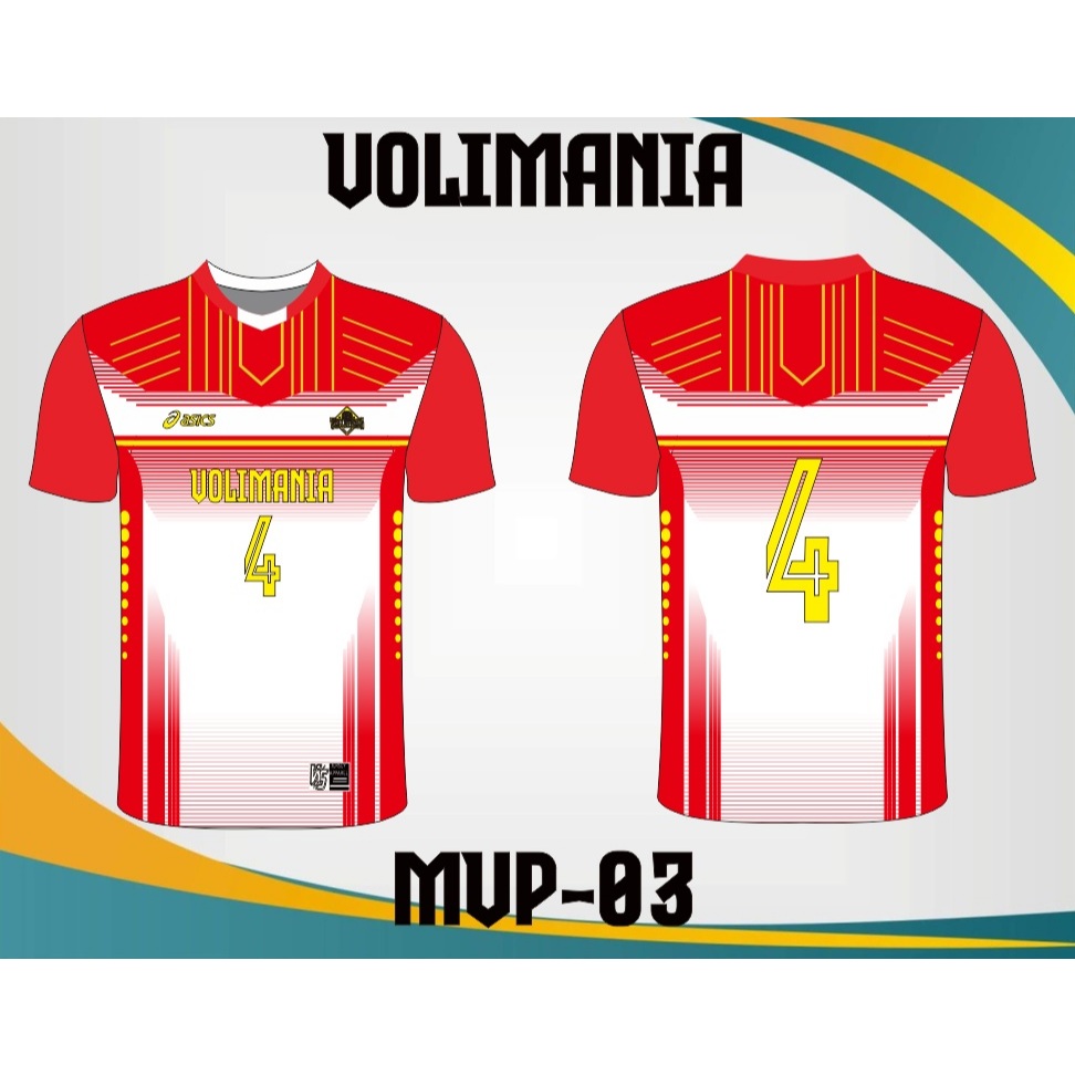JERSEY VOLLY / VOLI FULL PRINTING PRIA WANITA
