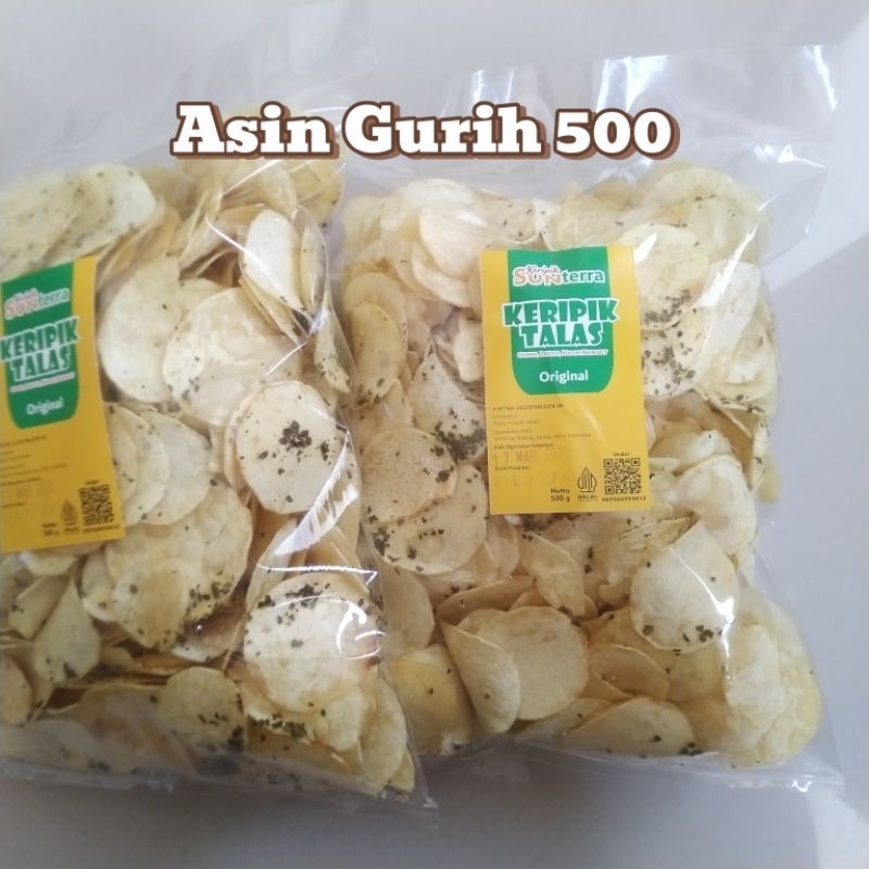 

Sunterra Keripik Talas Asin Gurih 500 gram