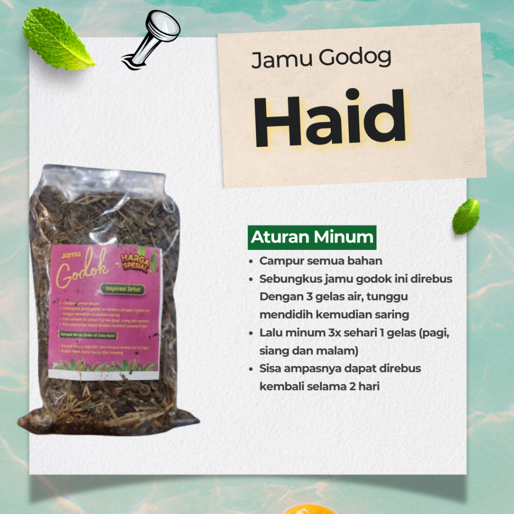Jamu Melancarkan Haid Obat Pelancar Haid Kista Miom Herbal Alami Paling Ampuh Jamu Godog Godokan KIS