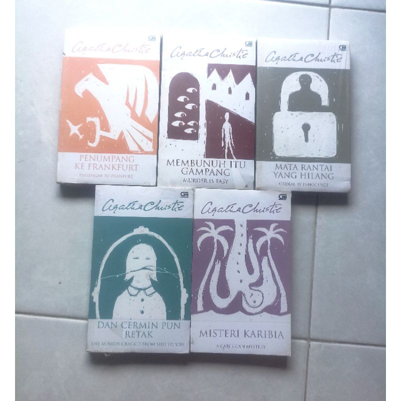 [Preloved][Ori] Novel Terjemahan: Delirium, Death Cure, Agatha Christie