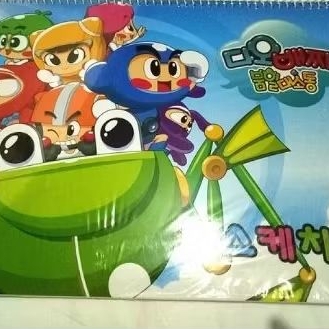 

dapat 2 Buku gambar Pinkfoot korea sketchbook with handle