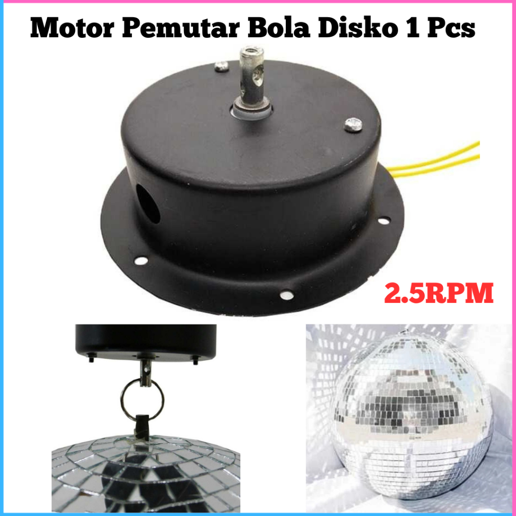 COD Motor Pemutar Bola Disco motor rotating bola cermin lampu disco motor synchronous bola cermin