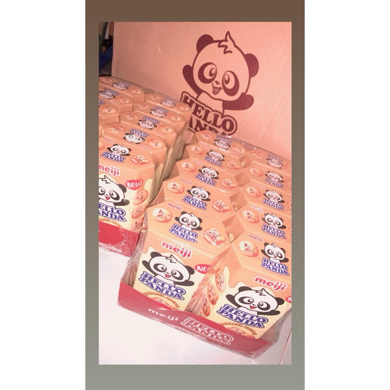 

Meiji Hello Panda Caramel 42gr 1box