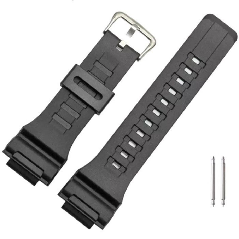 RB Strap Tali Jam Tangan Casio AE-1500WH DW-291H W-737H DW291H AE1500WH DW 291H Free Springbar