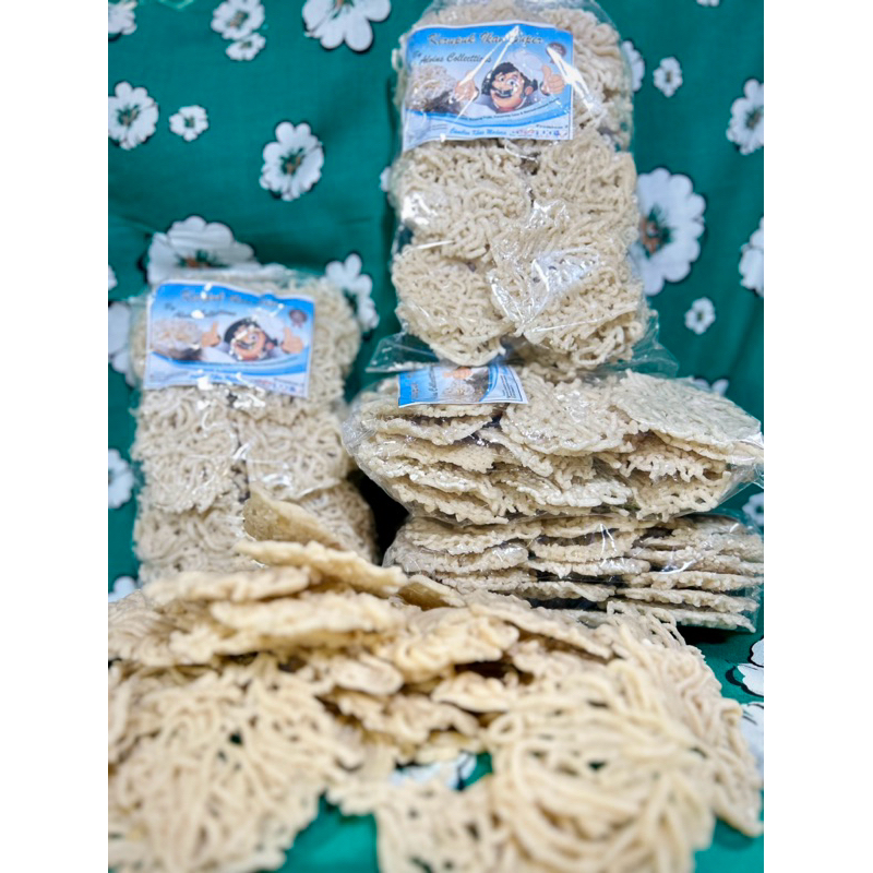 

KRUPUK IKAN TENGGIRI PREMIUM / KRUPUK PATTOLA KHAS MADURA / KRUPUK PATTOLA 500gr