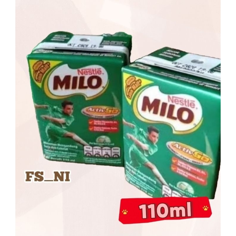 

Susu kotak MILO 110ml