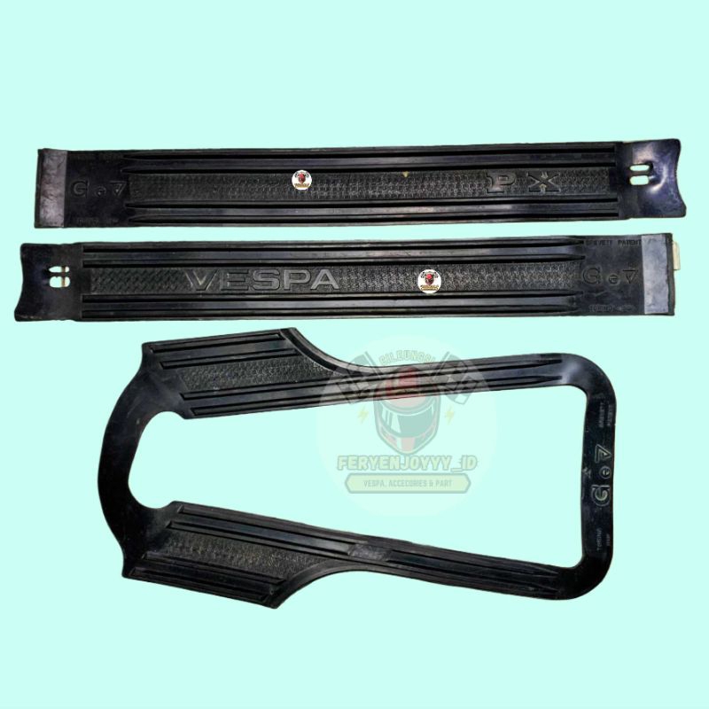 KARET BODY TRIM SPAKBOR TEPONG GEV TORINO ITALY VESPA NEW PX PX EXCLUSIVE SPARTAN PS