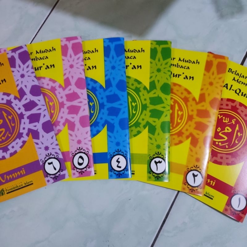 Ummi Jilid 1-6 (paket 6 buku)