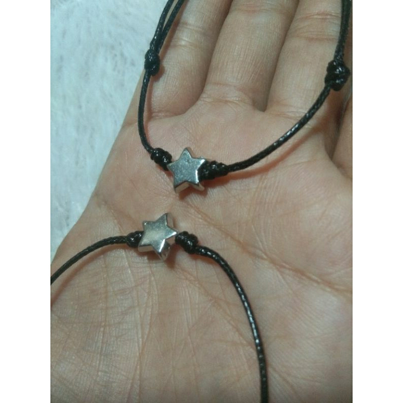 2 pcs Gelang couple persahabatan,gelang couple/gelang star