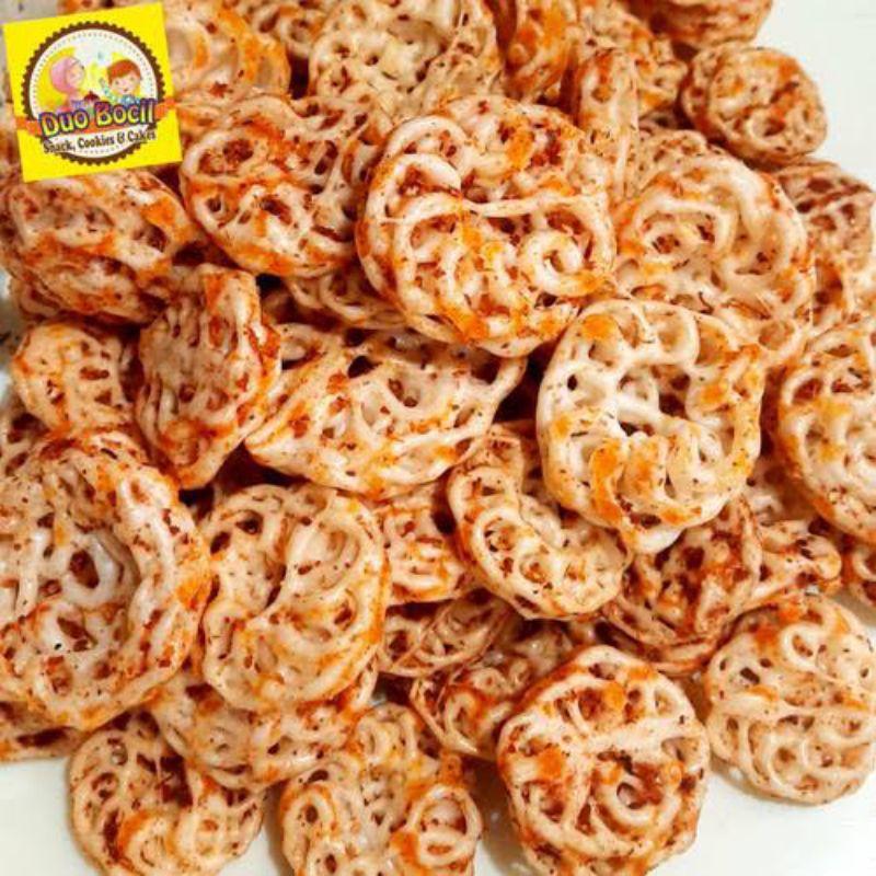 

Krupuk Seblak Mawar Rafael Viral Pedas Daun Jeruk