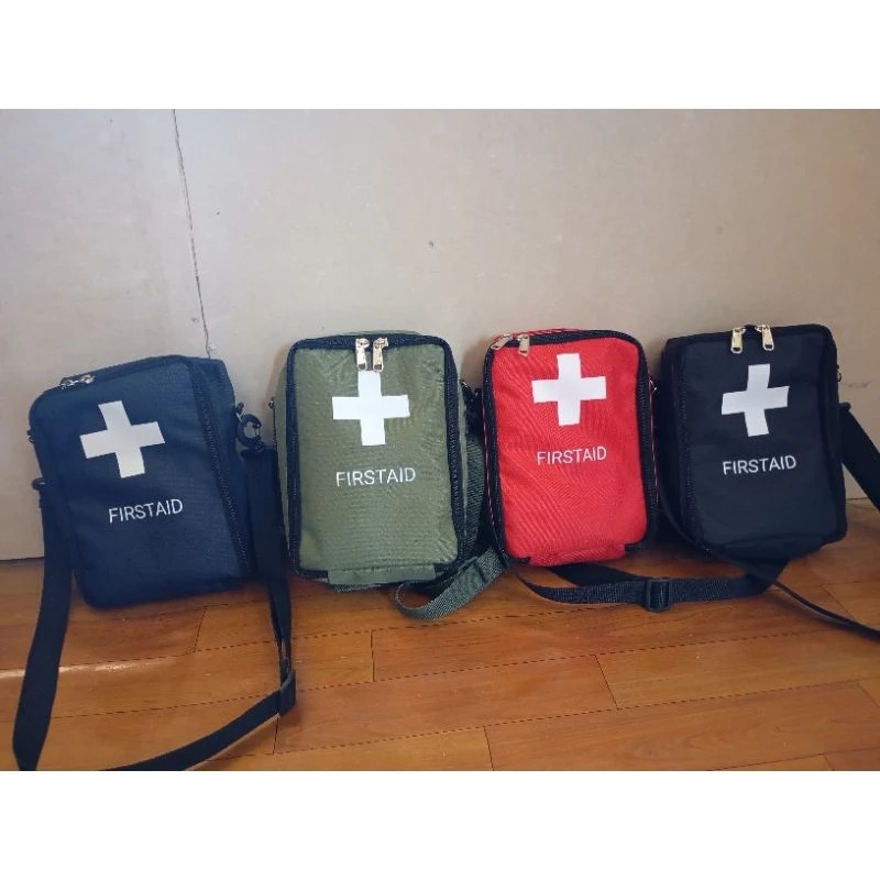 tas selempang pria wanita medis first aid kit pmi simpel selempang//Tas Obat