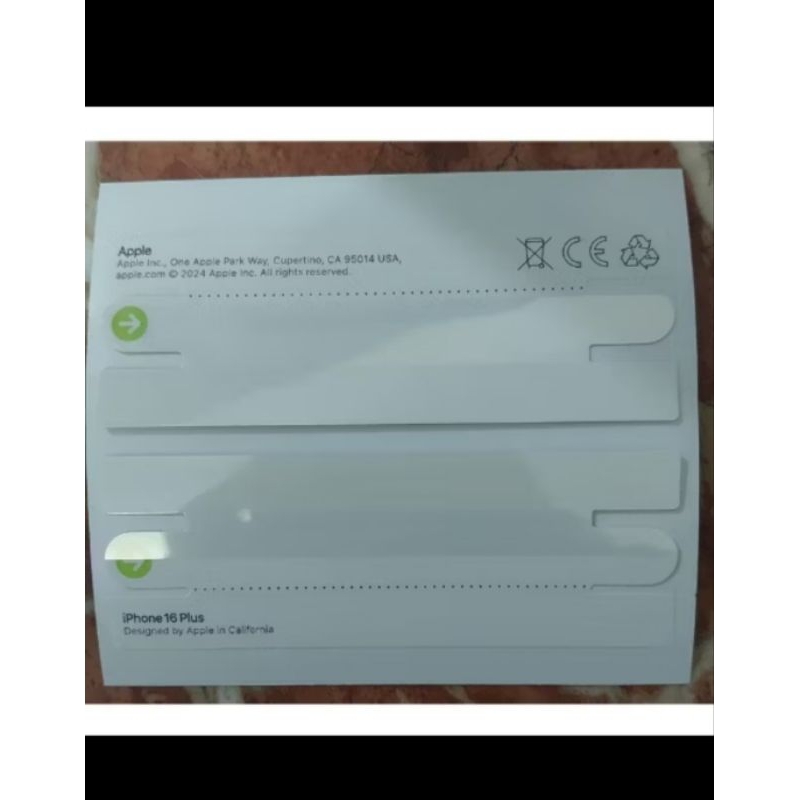 

HJK Sticker Segel GREEN PEEL iPhone 13 Pro Max iPhone 16 Pro Max iPhone 15 Pro Max iPhone 14 Pro Max