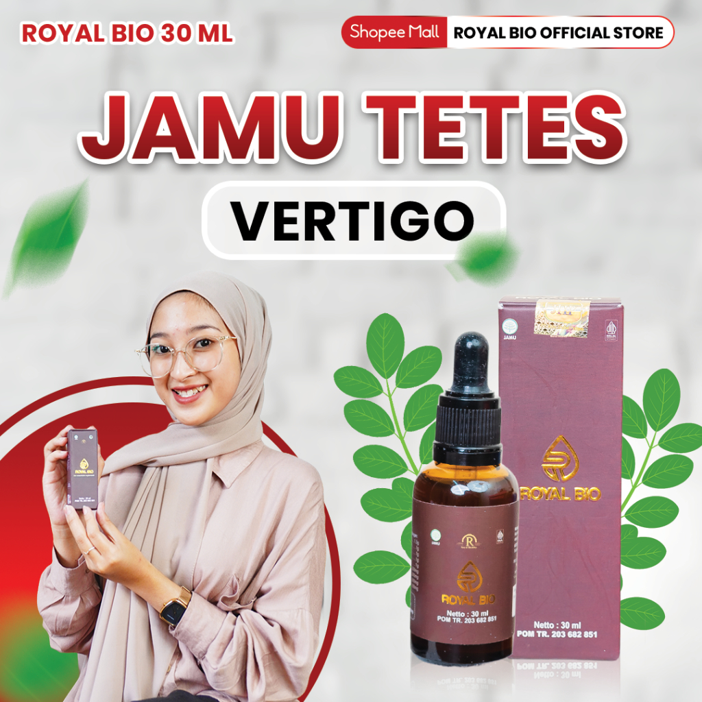 ROYAL BIO- Herbal untuk Vertigo isi 30ml