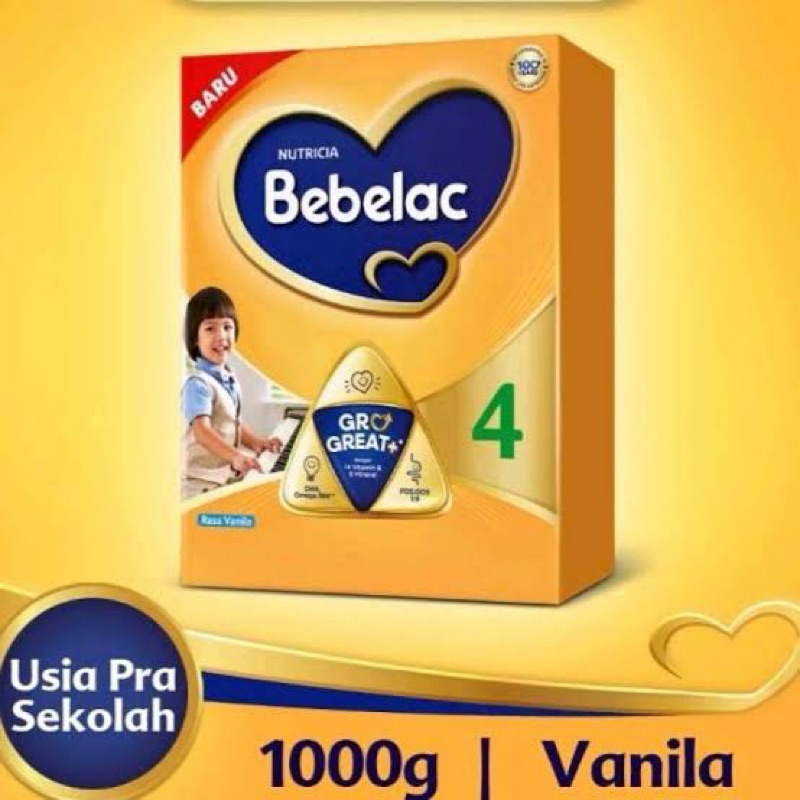 

susu bebelac 4 vanila 1000g