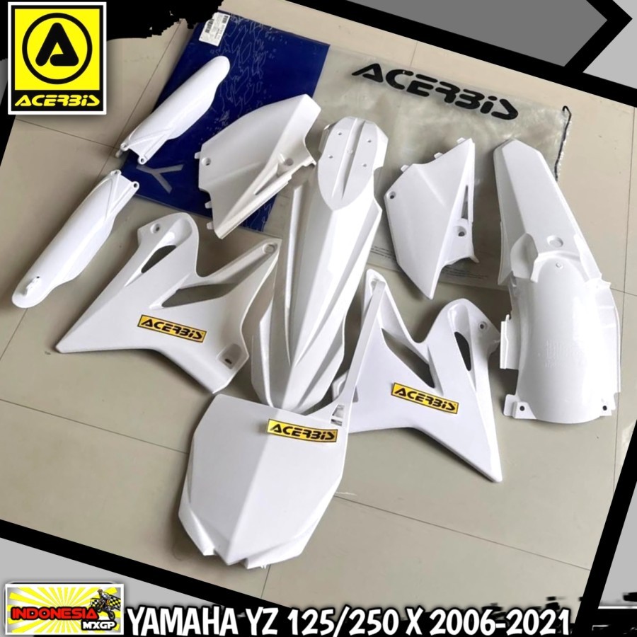 YAMAHA YZ 125 250 X - WR 125 250 2015 2016 2017 2018 2019 2020 2021 2022 - ACERBIS COMPLETE PLASTIK 