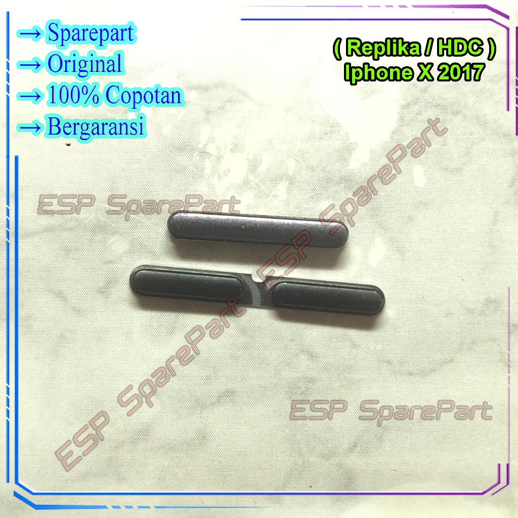 Fisik Luar Replika Iphone X 2017 Tombol Power Dan Volume Copotan