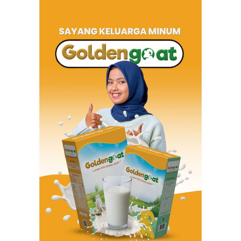 

Susu Kambing Etawa GOLDENGOAT - 200gr