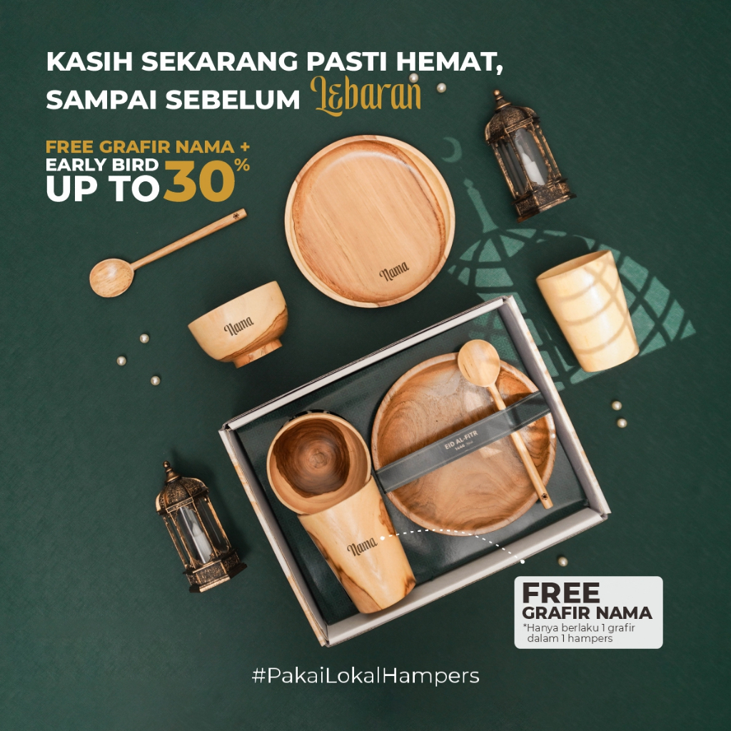HAIKARL Dekayu - Hampers Rah Liya Hampers Raya Hampers Lebaran HAMPERS LEBARAN 2025