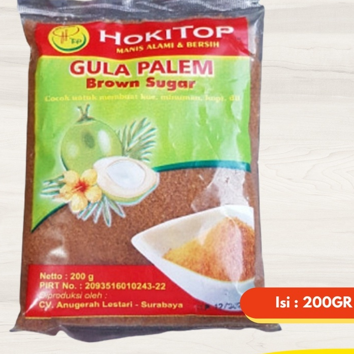 

HOKITOP Brown Sugar Gula Palem 200gr
