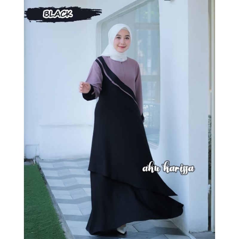 ORI AKU KARISSA // HILMA DRESS BY AKU KARISSA // DRESS  // GAMIS MUSLIMAH