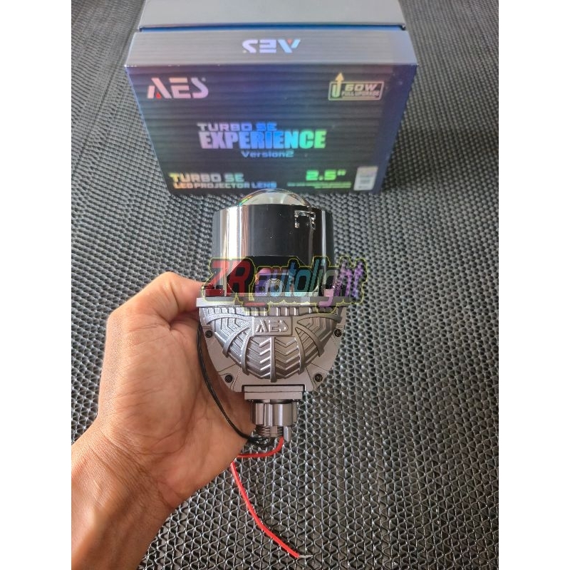 Bi-Laser BILED PROJECTOR AES Turbo SE Experience V2 2.5 Inch 60 Watt Original BullAES Bluelens PAKET