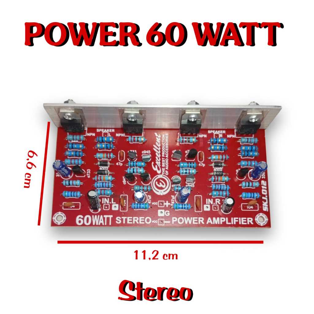 DRIVER POWER 60 WATT STEREO