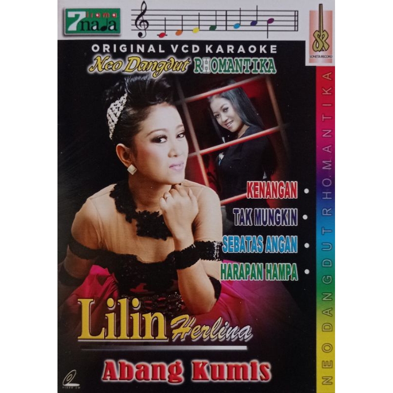 VCD ORIGINAL ALBUM DANGDUT LILIN HERLINA BERSAMA NEO DANGDUT RHOMANTIKA