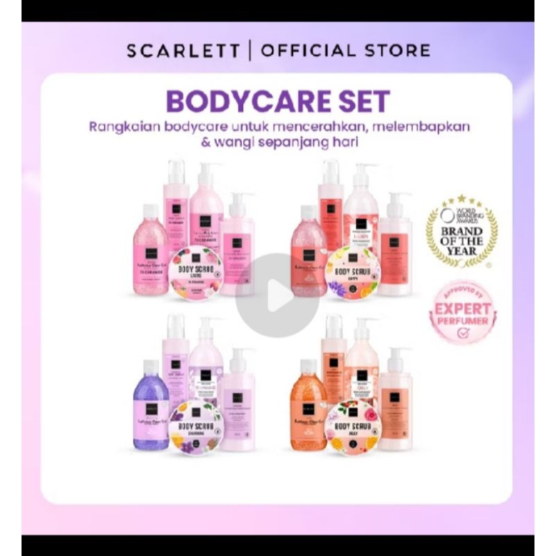 Paket body care scarlett