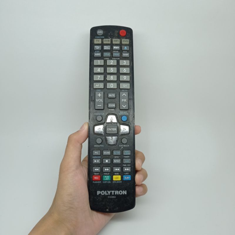 REMOTE TV ORIGINAL BERGARANSI POLYTRON 81G862