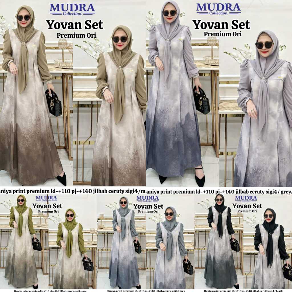 Mudra Collection Yovan Set Premium Ori