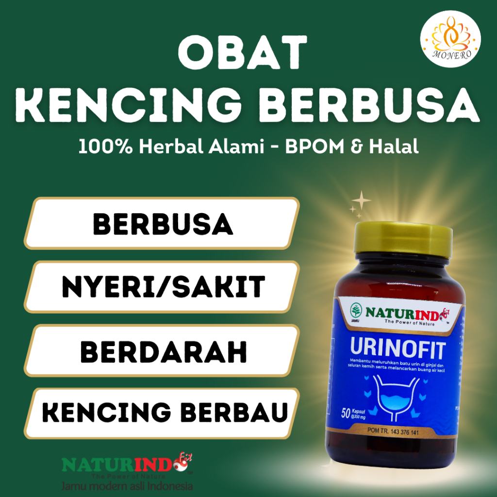 Obat Kencing Berbusa Nyeri Berbau Nanah Sedikit ISK Herbal Ampuh Urinofit