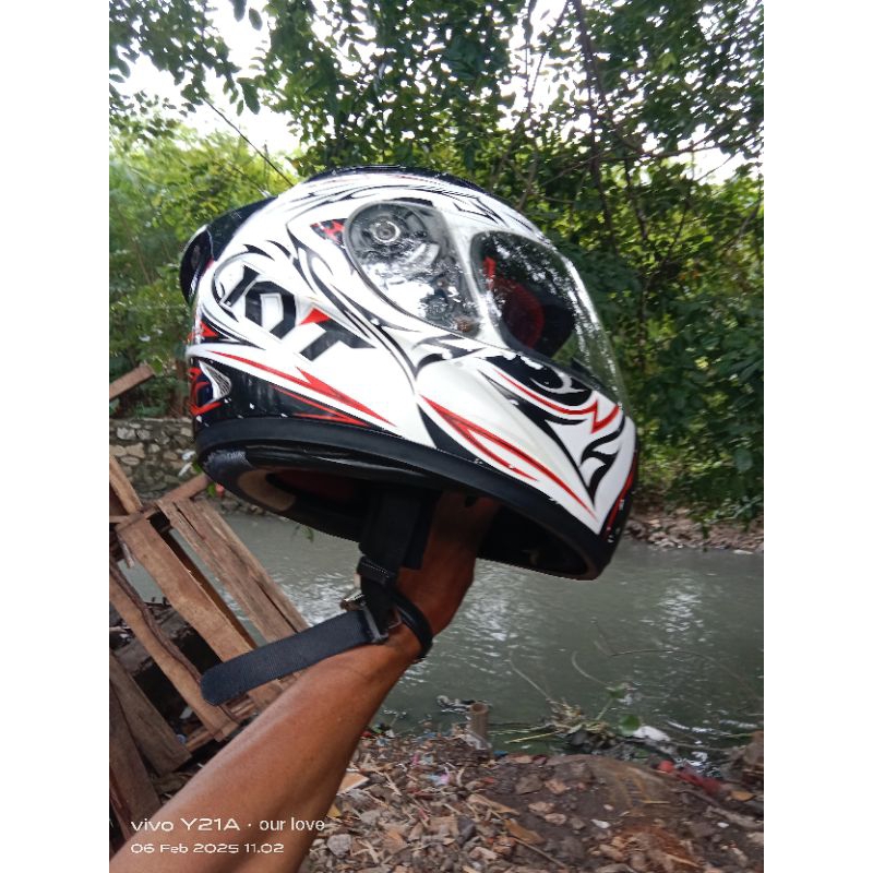 helm kyt RC 7 motif second