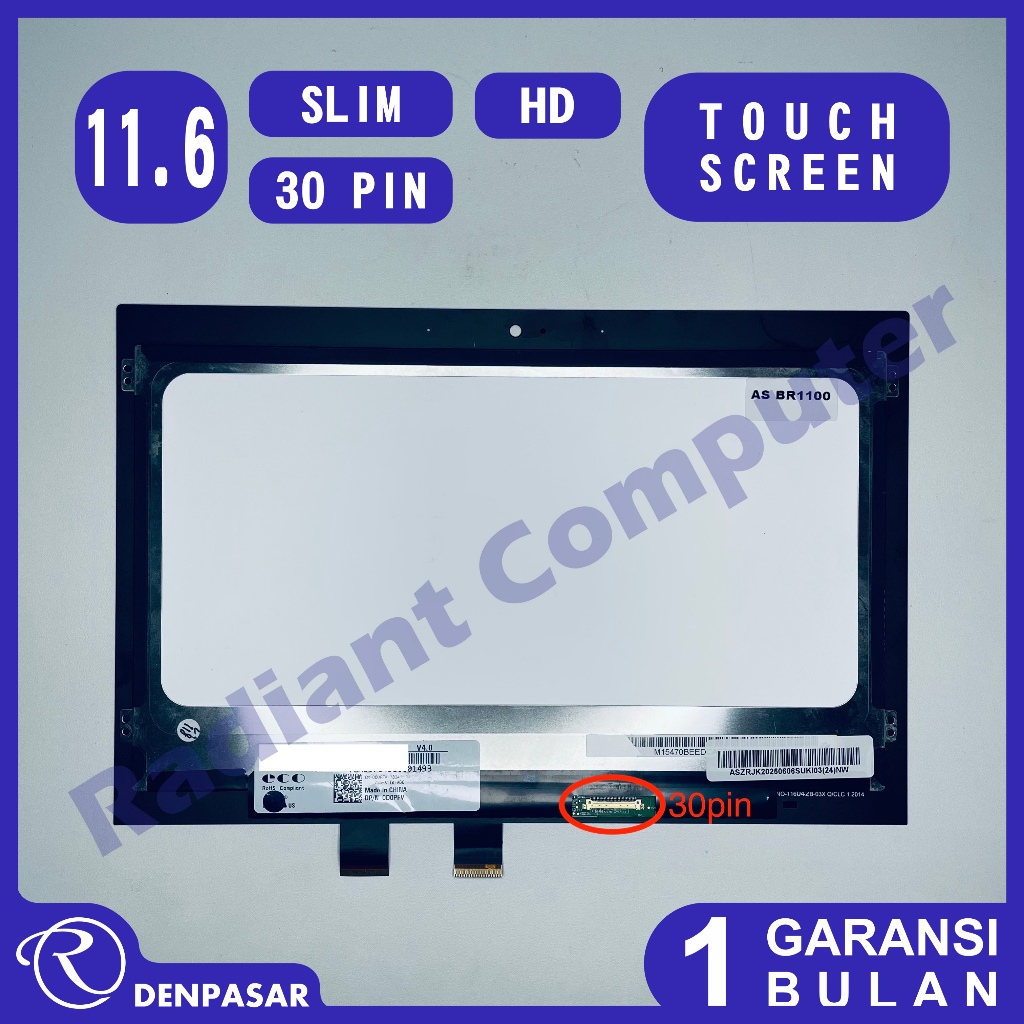 LCD LED Asus BR1100 BR1100C BR1100CKA BR1100F BR1100FKA BR1100FX Touchscreen Set