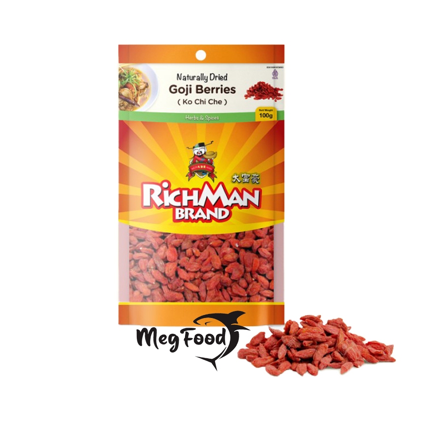 

RichMan Brand GoJi Berries (Ko Chi Che) 100 Gram