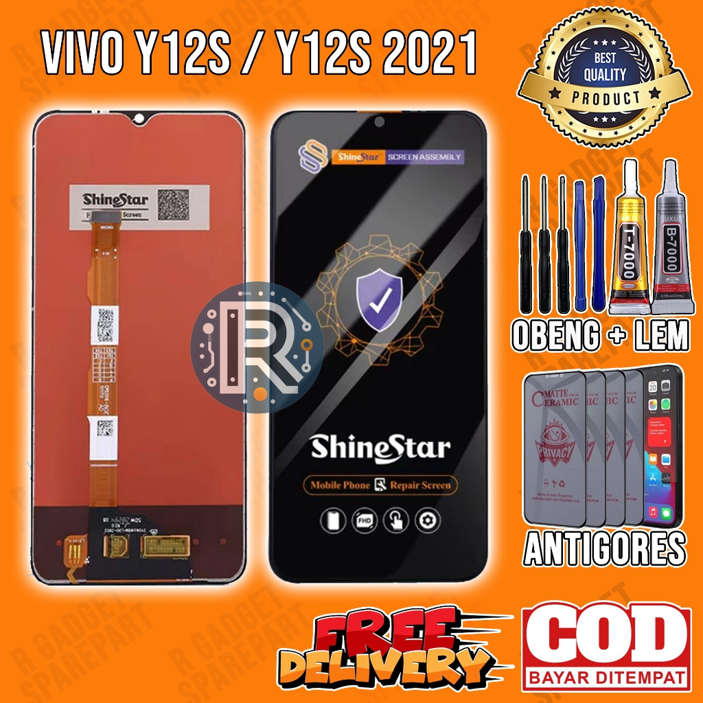 LCD VIVO Y12S / Y12S 2021 SHINE STAR FULLSET LCD TOUCHSCREEN
