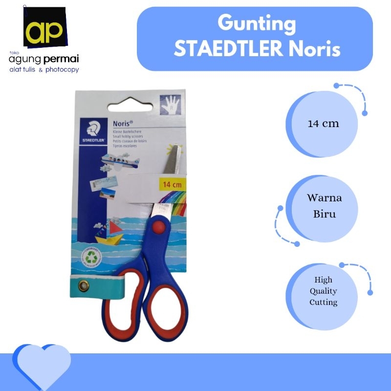 

Gunting Staedtler Noris 14cm