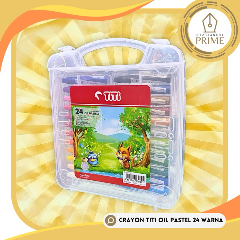 

Crayon TITI oil pastel 24 warna