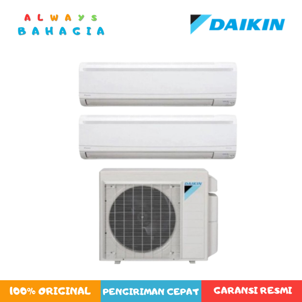 DAIKIN 0.5 PK + 0.5 PK 2MKC30QVM4 AC INVERTER MULTI-S