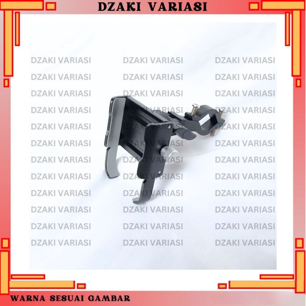 HOLDER HP STANG MOTOR PHONE HOLDER KISEKI PENYANGGA HP GPS UNIVERSAL BRACKET BRAKET BREKET NMAX AERO